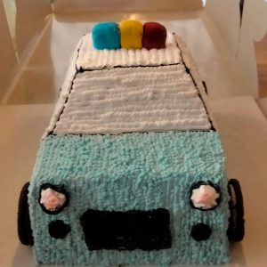 Police Car Theme Cake