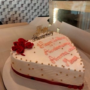 Wedding Anniversary Cake